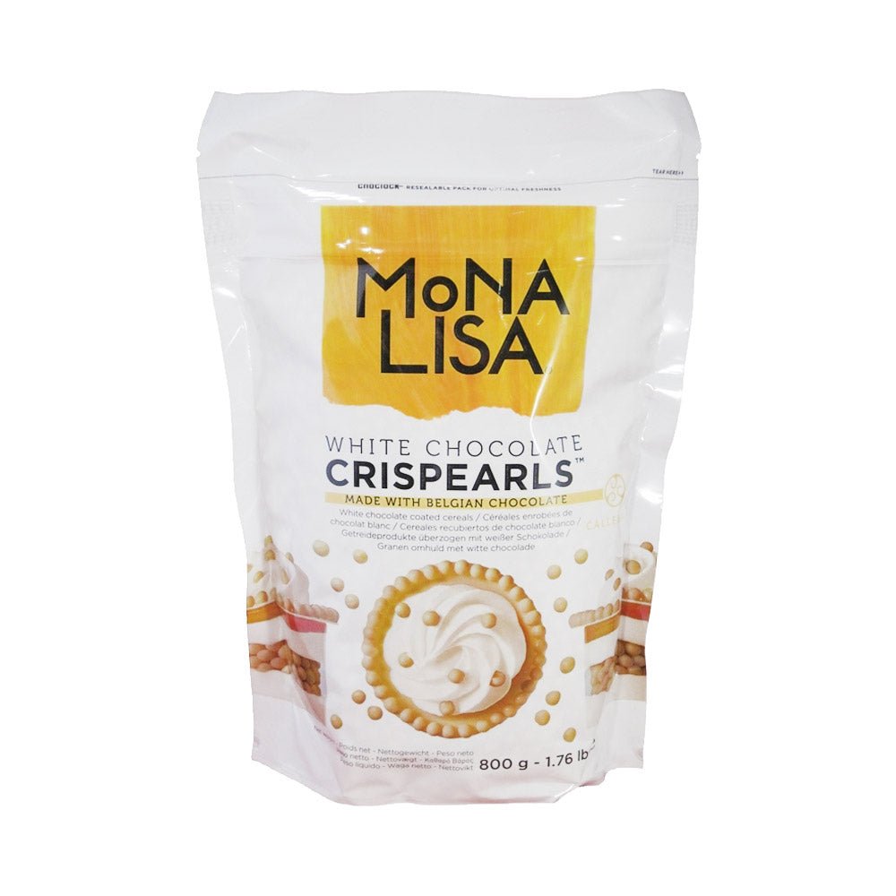 Mona Lisa White Chocolate Crispearls Bag - 800g