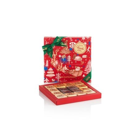 Venchi Anna Higgie Gift Box with Dark Chocolate Mini-Napolitans- 16 pc - 47g
