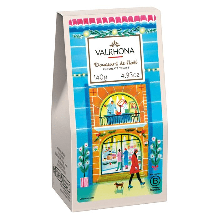 Valrhona Christmas treats Gift Box - 140g (Past Date)