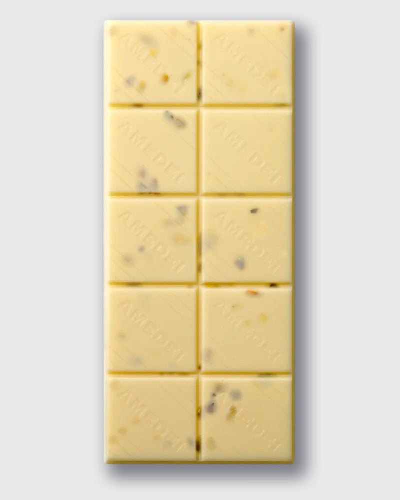 Amedei Cioccolato al Latte Bianco con Pistacchi 29% White Chocolate & Pistachios Bar - 50g