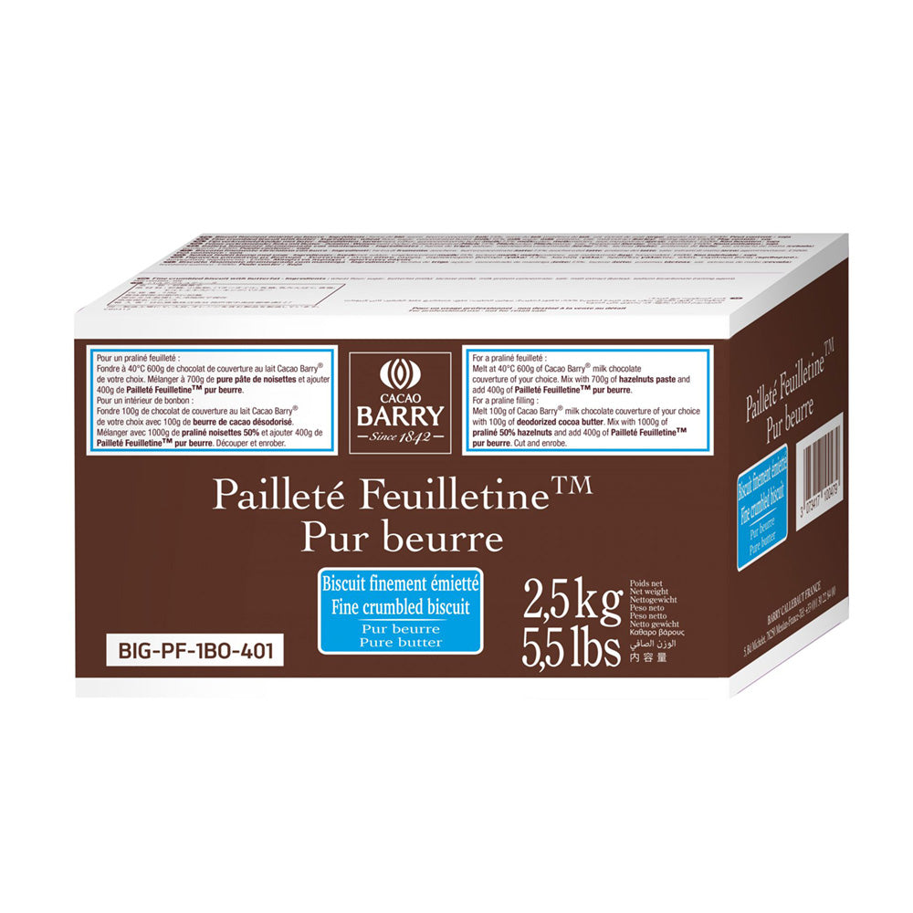 Cacao Barry Pailleté Feuilletine Box - 2.5 kg