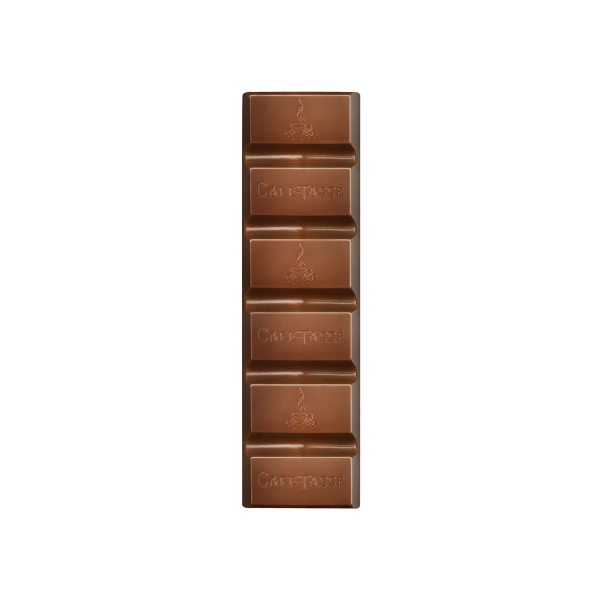 Cafe-Tasse 38% Milk Chocolate with Almond Praline Crispy Crepe Bar - 45g