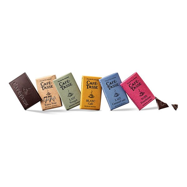 Cafe-Tasse Assorted Chocolate Mini-Bars Box - 1.5 kg