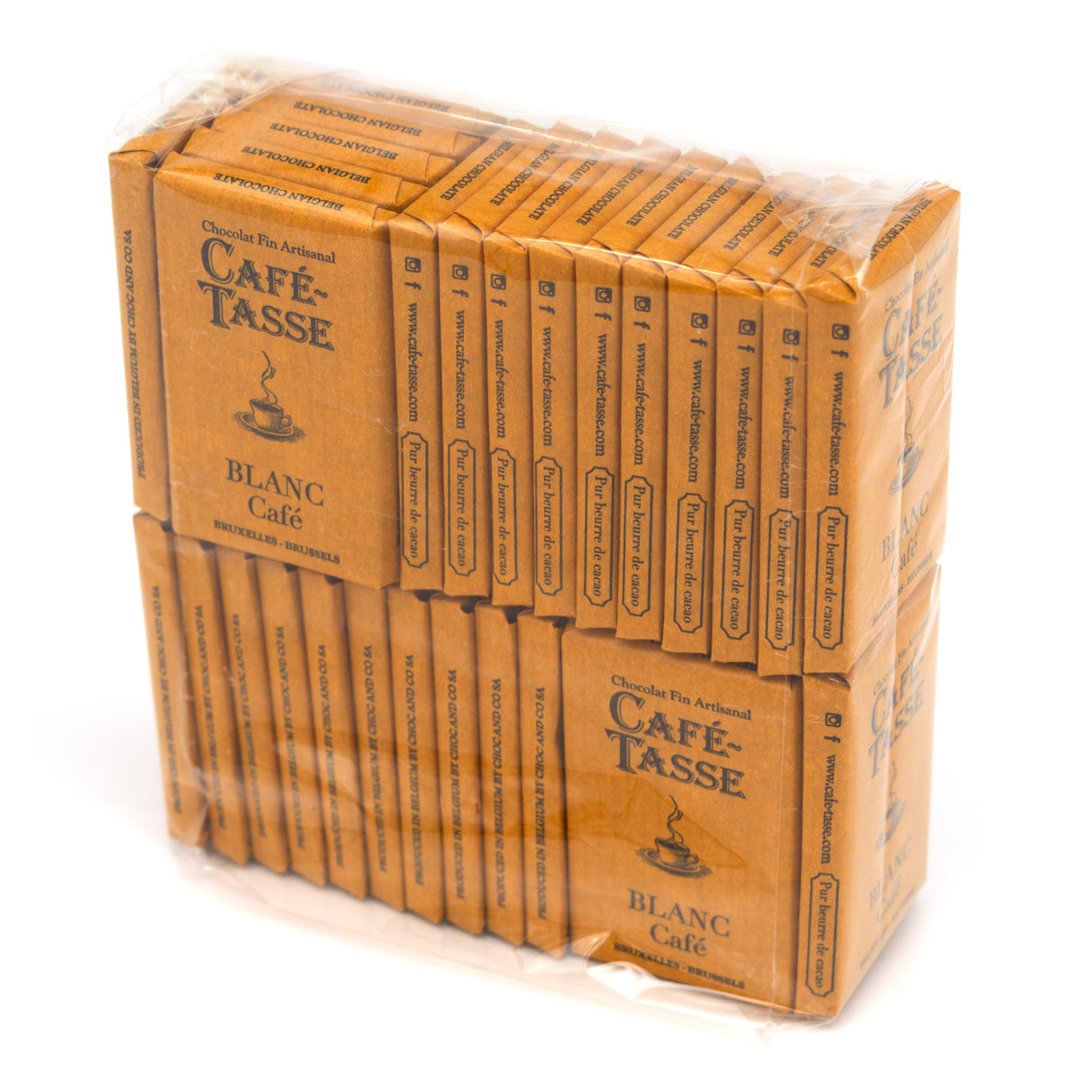 Cafe-Tasse Blanc Café White Chocolate & Coffee Mini-Bars