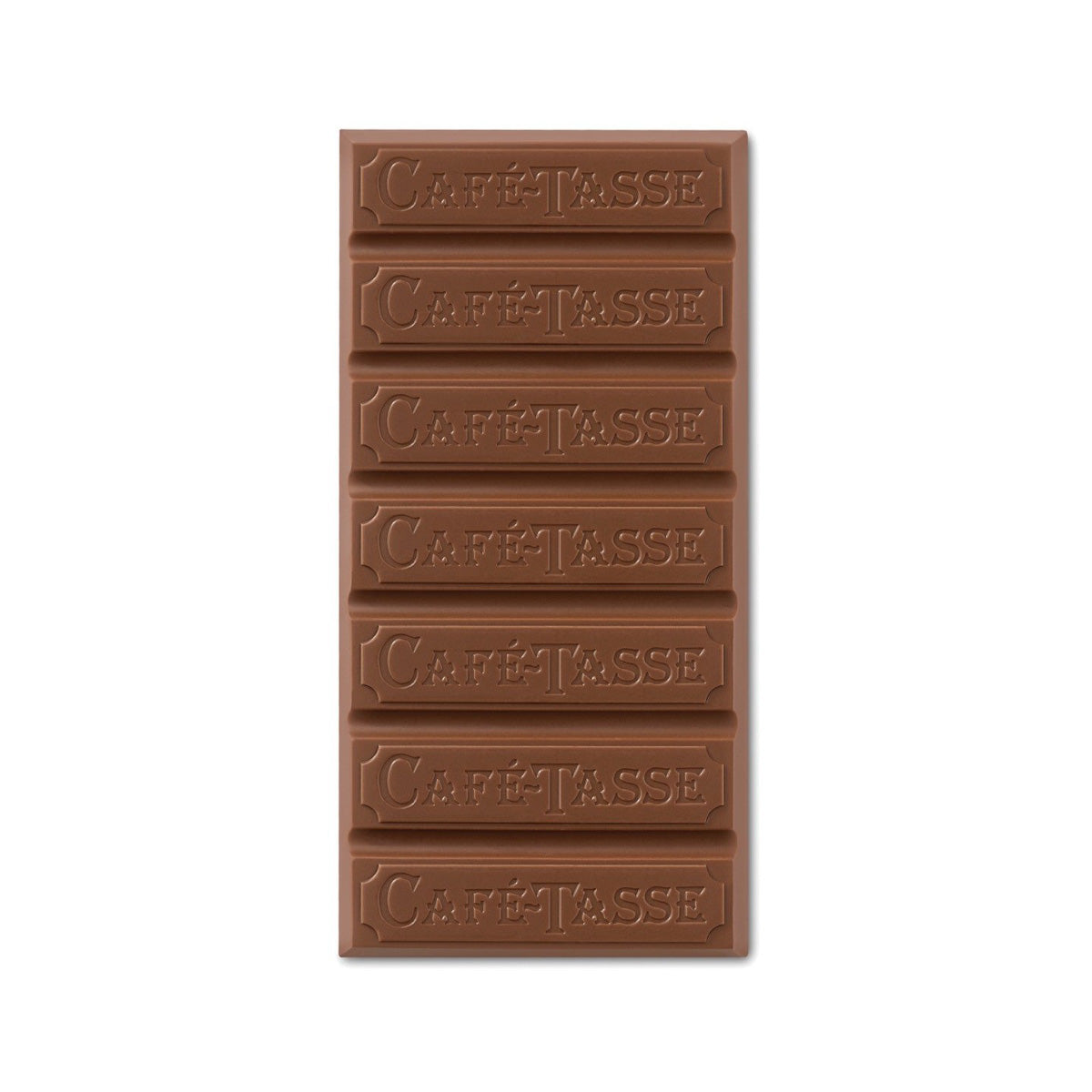Cafe-Tasse Lait & Cafe Rouges d'Ethiopie 38% Milk Chocolate & Coffee Bar - 85g