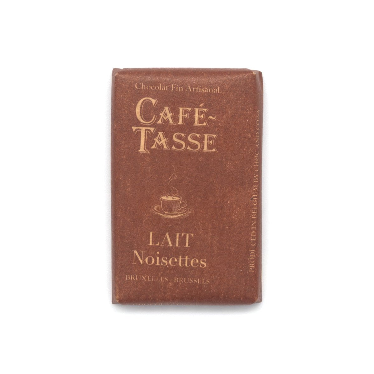 Cafe-Tasse Lait Noisettes 38% Milk Chocolate & Hazelnut Mini-Bars