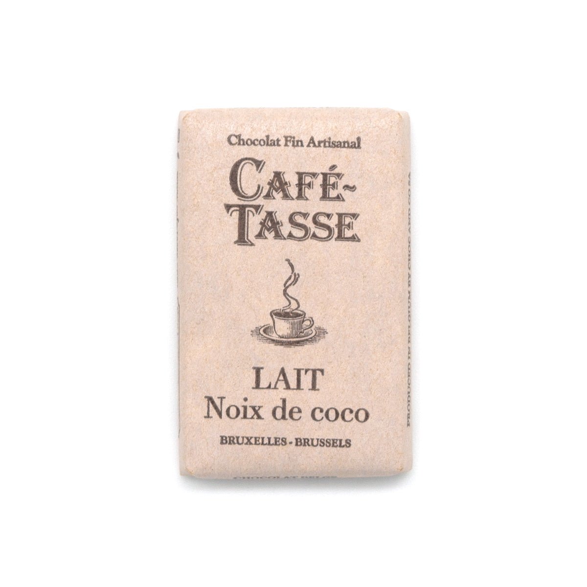 Cafe-Tasse Lait Noix de Coco 35% Milk Chocolate & Coconut Mini-Bars