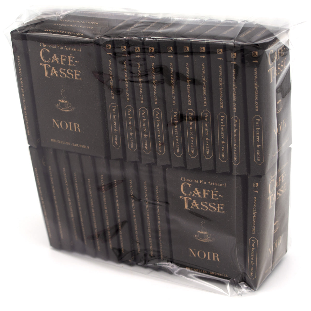 Cafe-Tasse Noir 60% Dark Semisweet Chocolate Mini-Bars