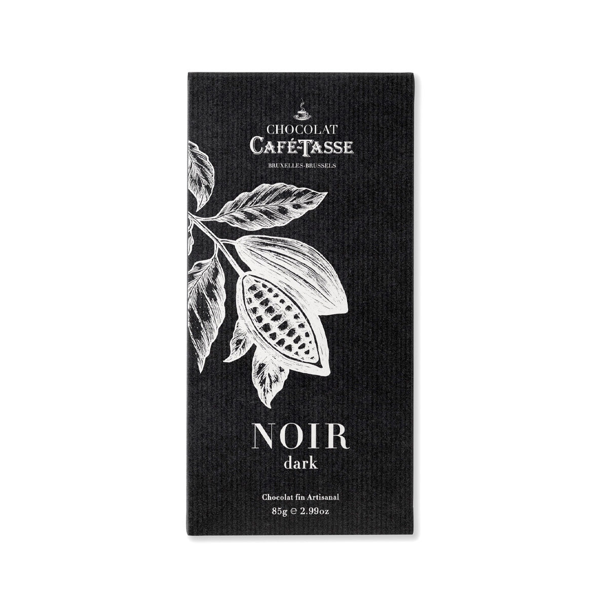 Cafe-Tasse Noir 60% Semisweet Dark Chocolate Bar - 85g