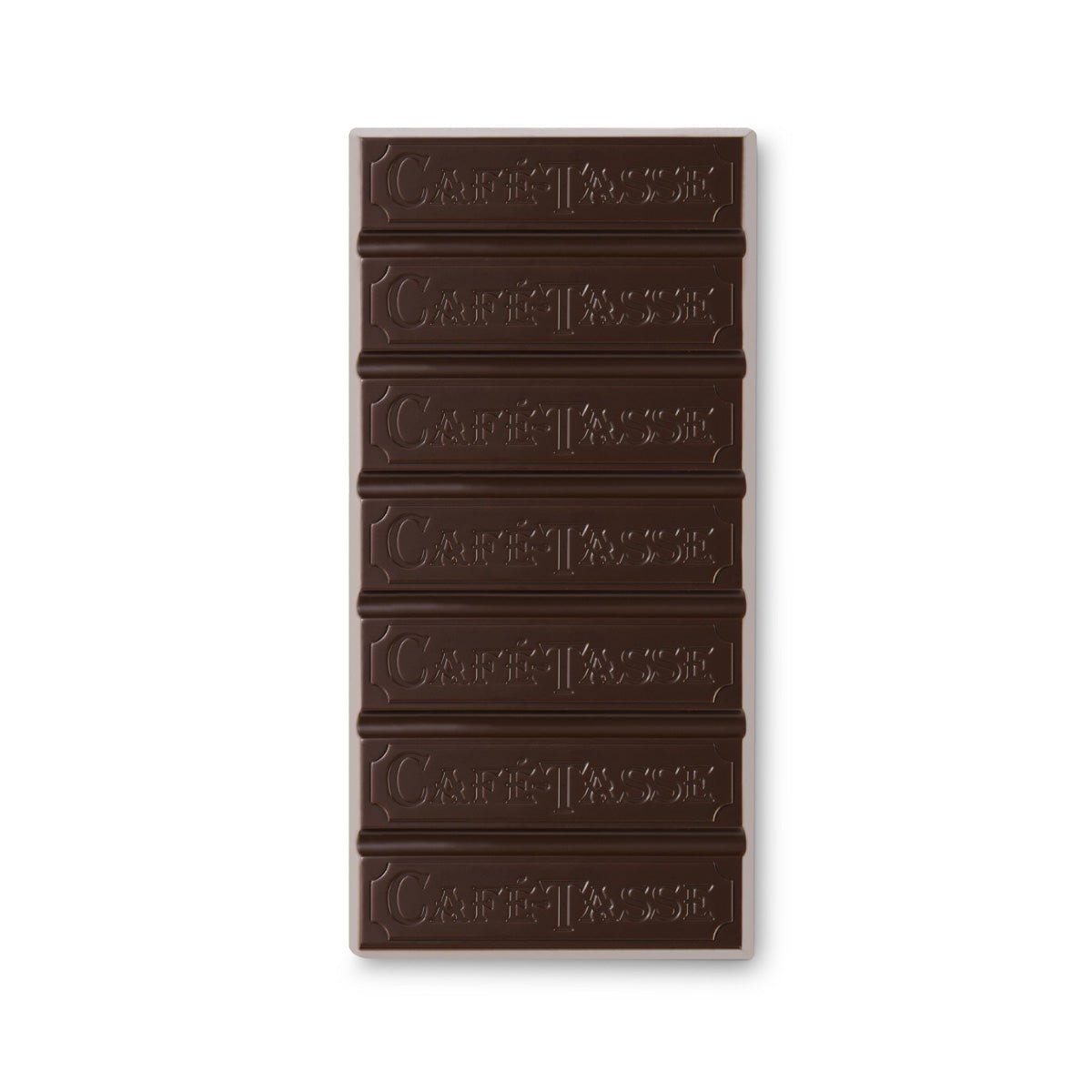 Cafe-Tasse Noir Amandes 60% Dark Chocolate & Almonds Bar - 85g