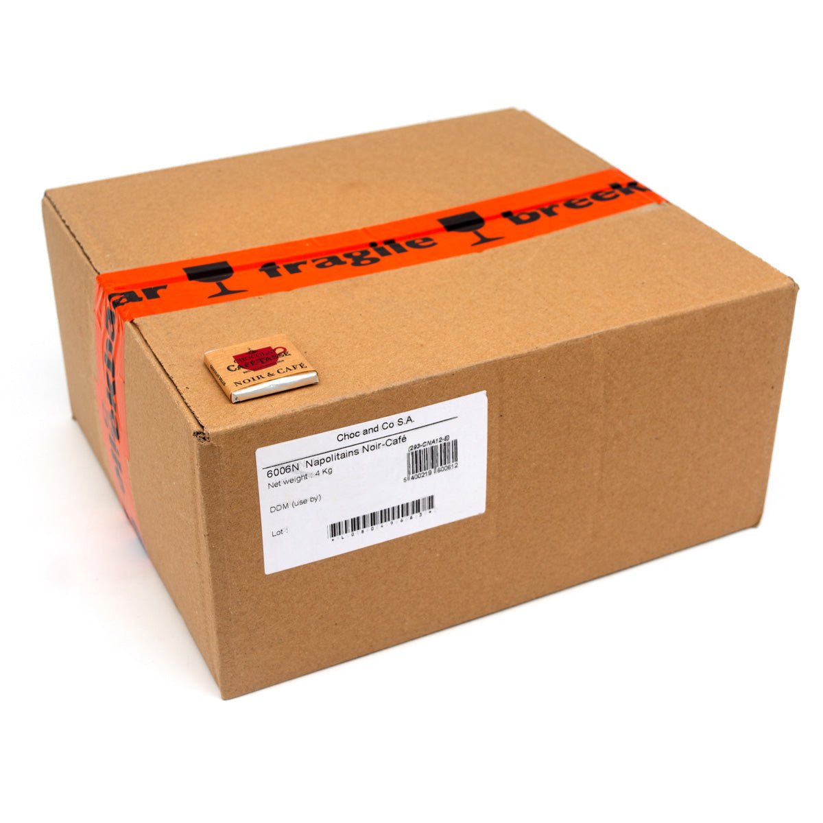 Café-Tasse Noir & Café 60% Dark Chocolate & Coffee Napolitans