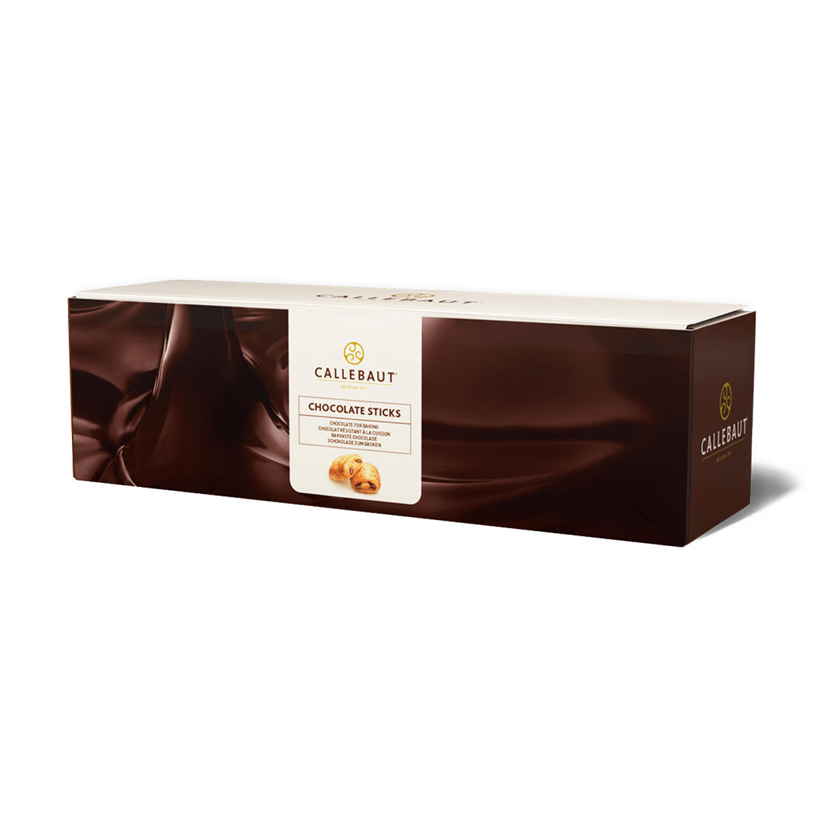 Callebaut Baking Batons 44% Dark Chocolate Croissant Sticks - 1.6 kg