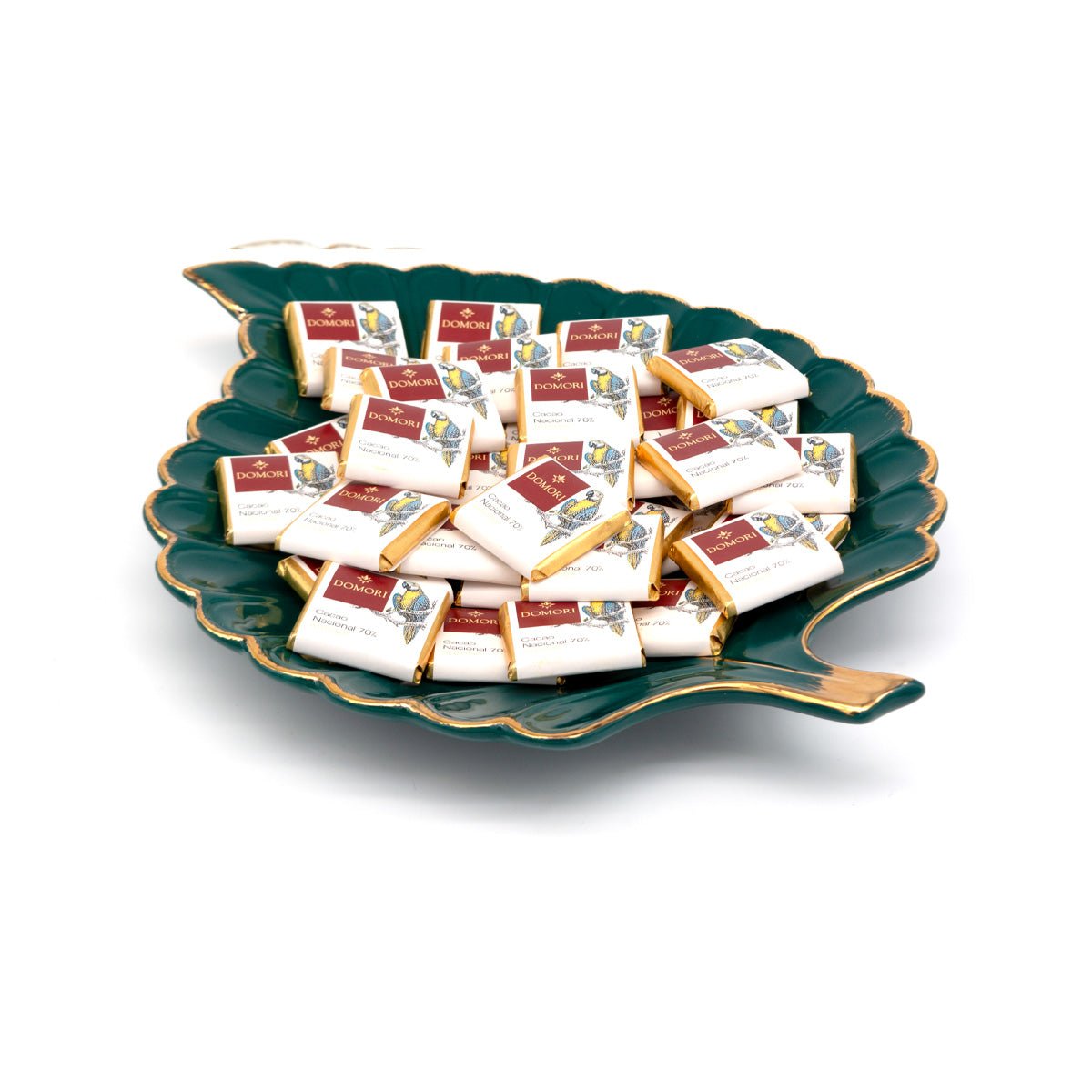 Domori Nacional Ecuador 70% Single Origin Dark Chocolate Napolitains