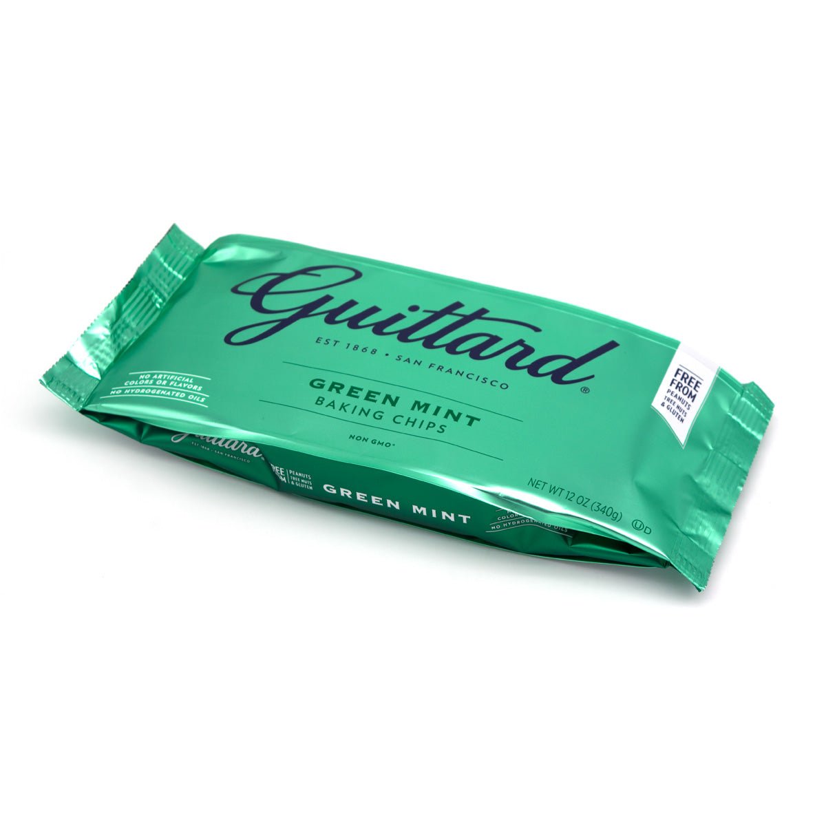 Guittard Green Mint Chips - 340g – Chocosphere