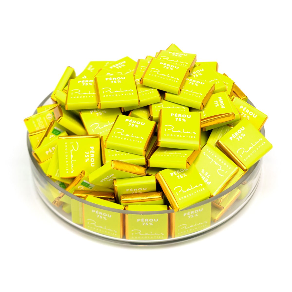 Pralus Perou BIO 75% Single Origin Dark Chocolate Napolitains