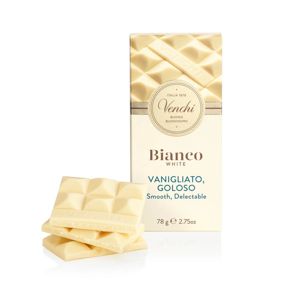 Venchi Cioccolato Bianco 31% White Chocolate Bar - 78g