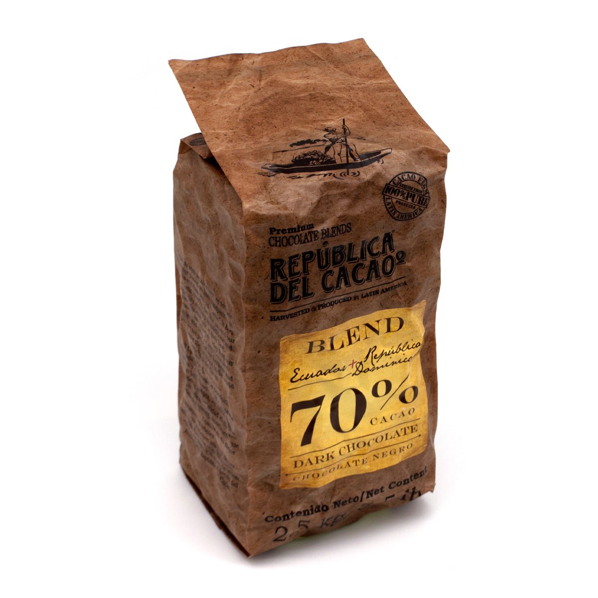 Republica del Cacao Ecuador-Dominican Republic 70% Dark Chocolate