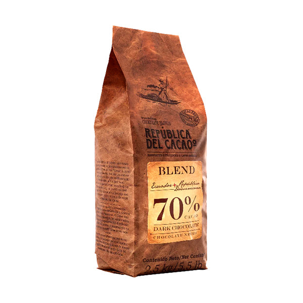 Republica del Cacao Ecuador-Dominican Republic 70% Dark Chocolate Buttons