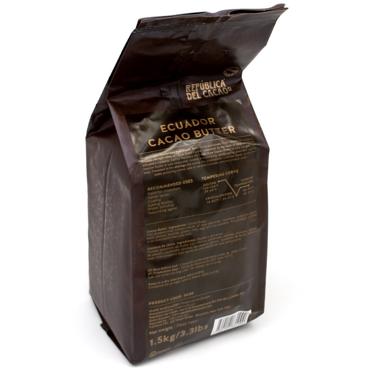 Republica del Cacao Ecuadorian Cocoa Butter Shavings