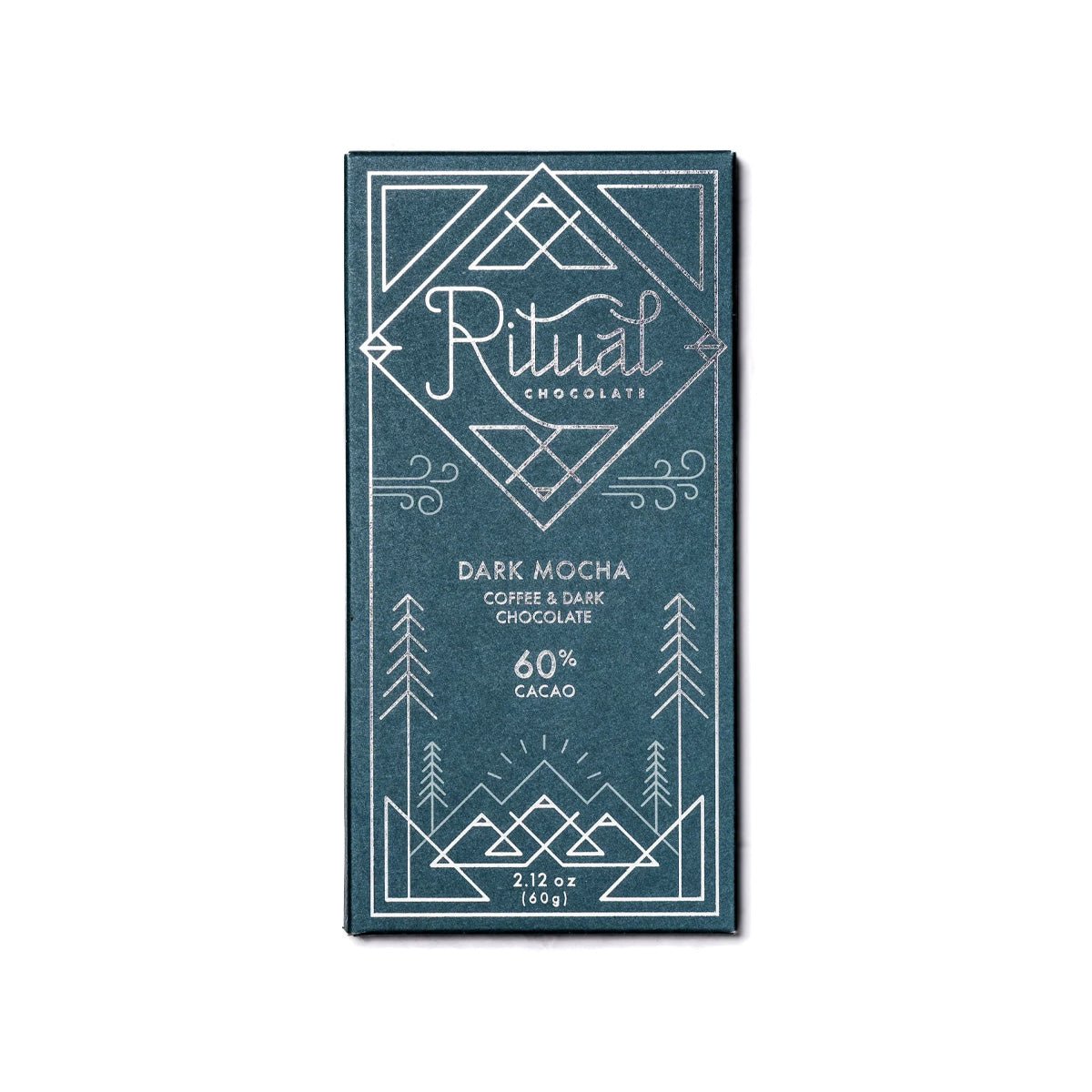 Ritual Chocolate Dark Mocha 60% Dark Chocolate Bar - 60g