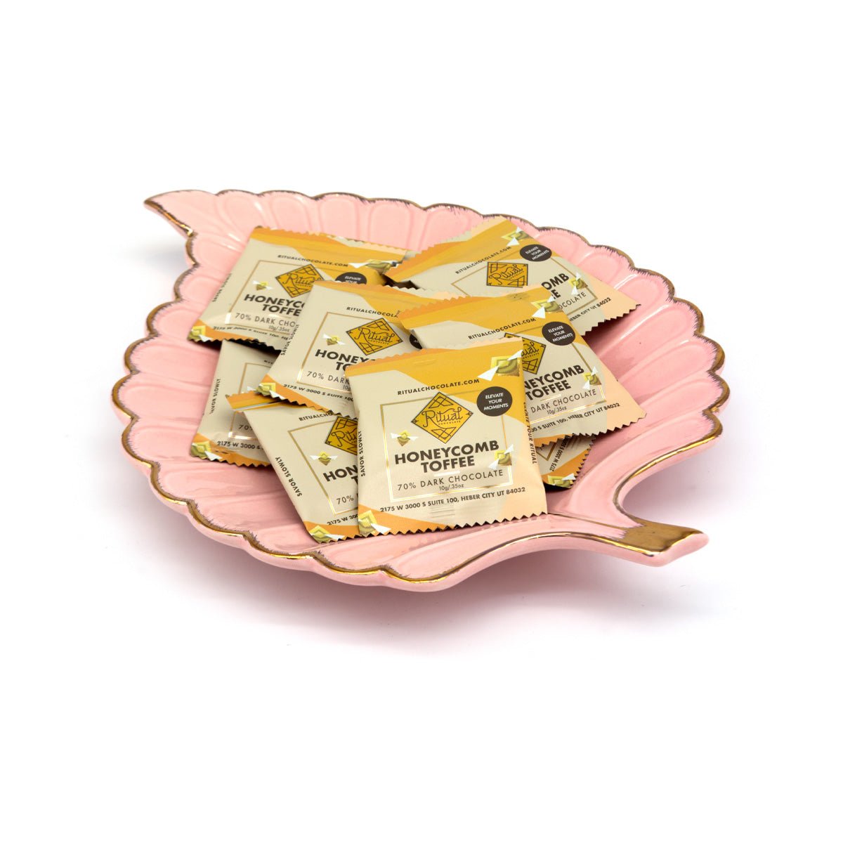 Ritual Chocolate Honeycomb Toffee 70% Dark Chocolate Napolitains