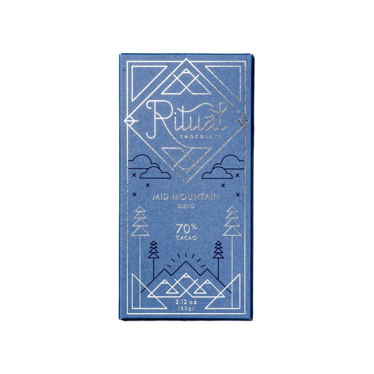 Ritual Chocolate Mid Mountain Blend 70% Dark Chocolate Bar - 60g