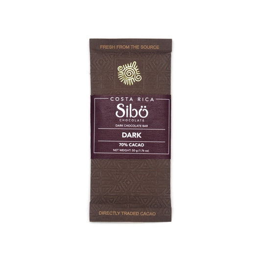 Sibo 70% Single Origin Dark Chocolate Bar - 50g