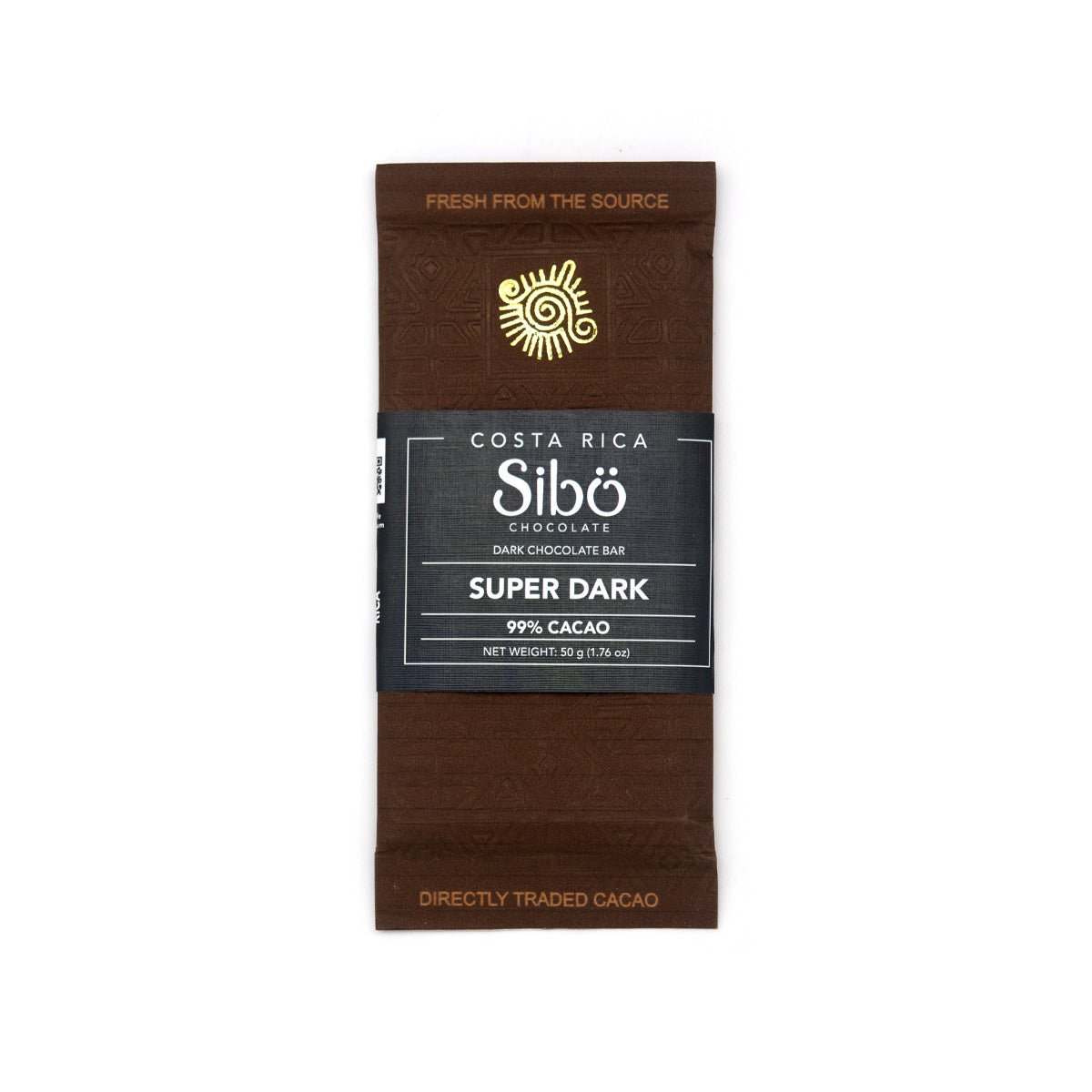 Sibo 99% Single Origin Super Dark Chocolate Bar - 50g