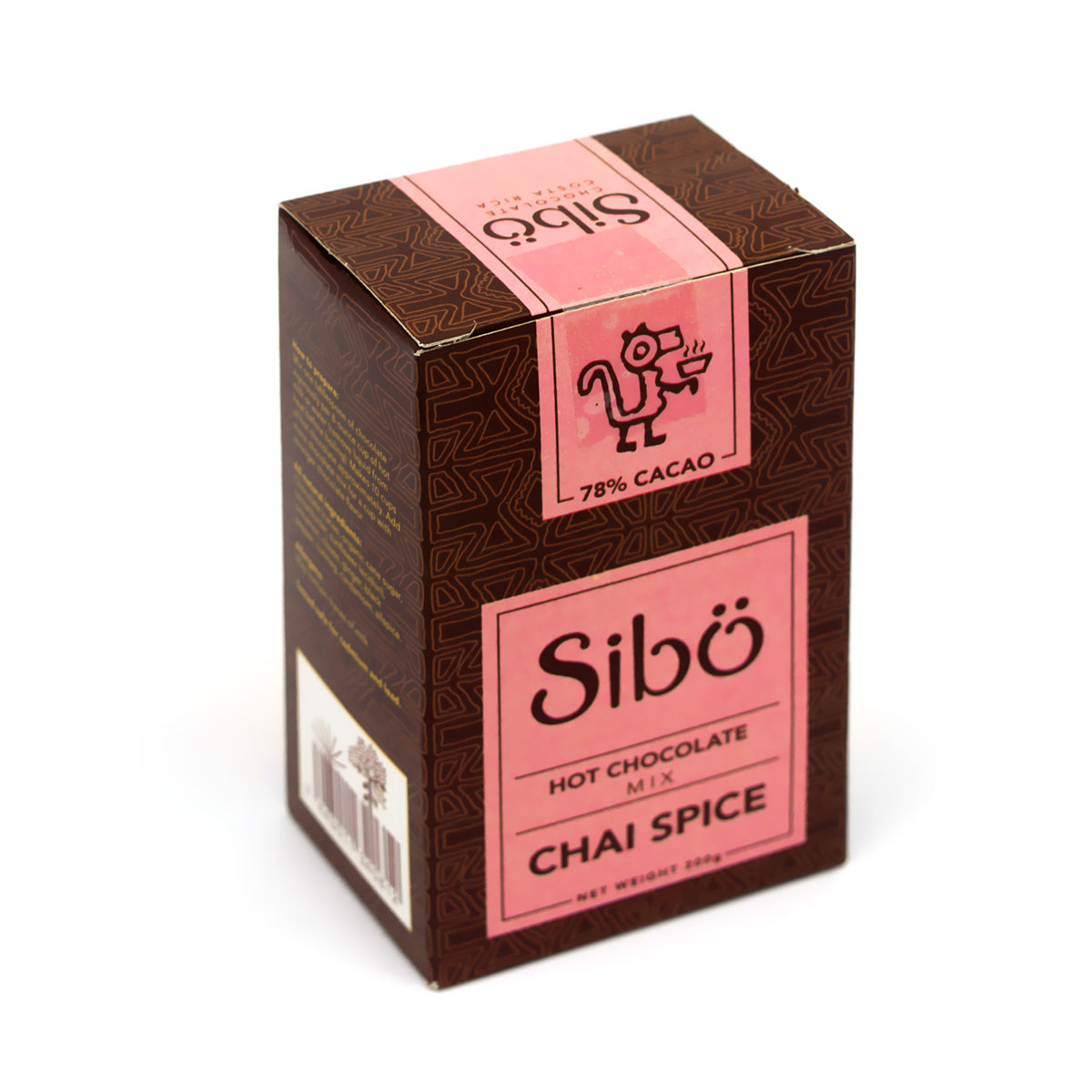 Sibo Chai Spice Hot Drinking Chocolate Box - 200g