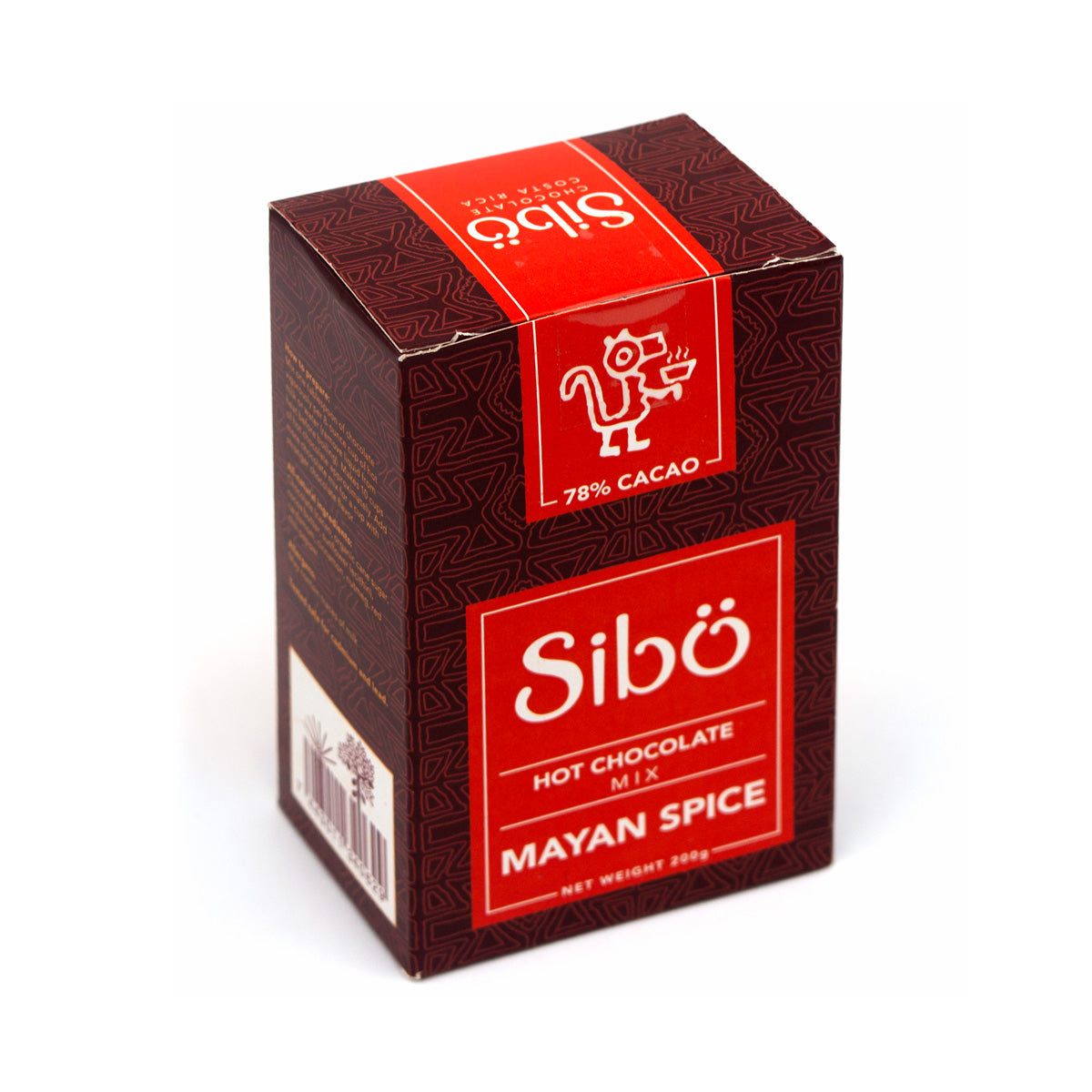 Sibo Mayan Spice Hot Drinking Chocolate Box - 200g