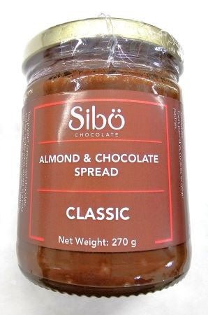Sibo Classic Almond & Chocolate Spread - 270g