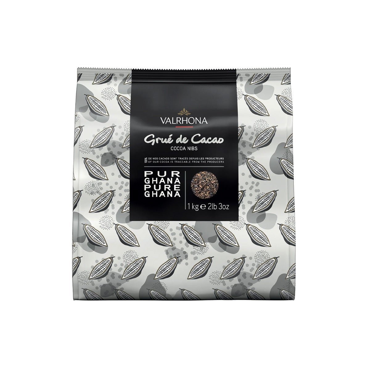 Valrhona Grue de Cacao Pure Ghana Cocoa Nibs