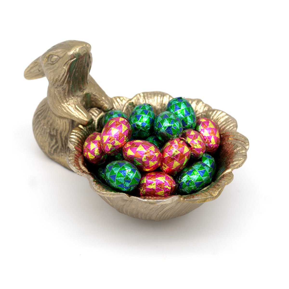 Valrhona Milk Chocolate Almond & Hazelnut Praline Wrapped Eggs