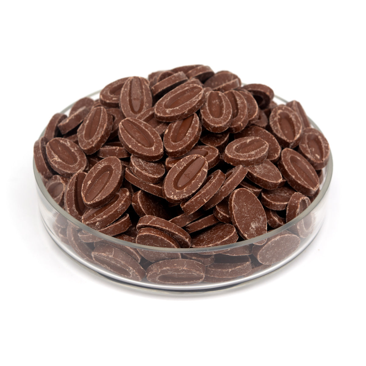 Valrhona Satilia Lactée Les Feves 35% Milk Chocolate Couverture Discs