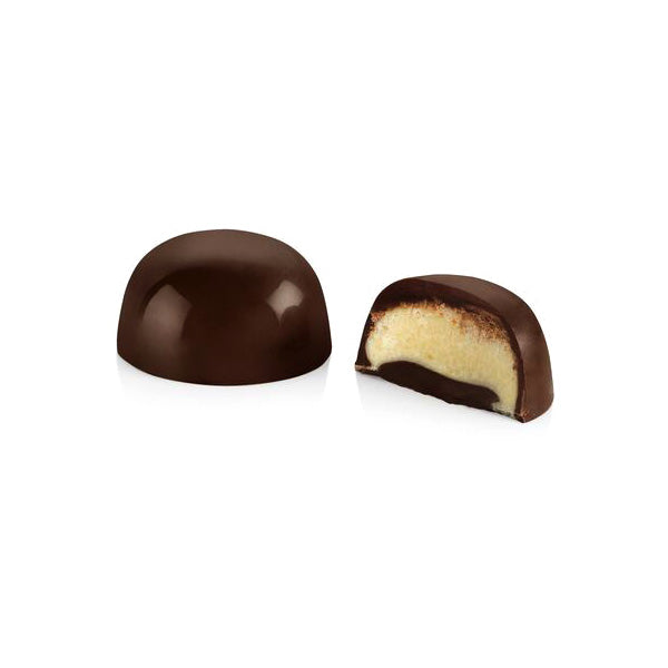Venchi Cannolo Ricotta Orange & Biscuit in 56% Dark Chocolate Bonbons