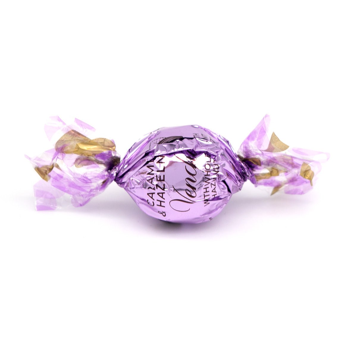 Venchi Caramel Chocolate with whole Caramelized Hazelnut Pearls