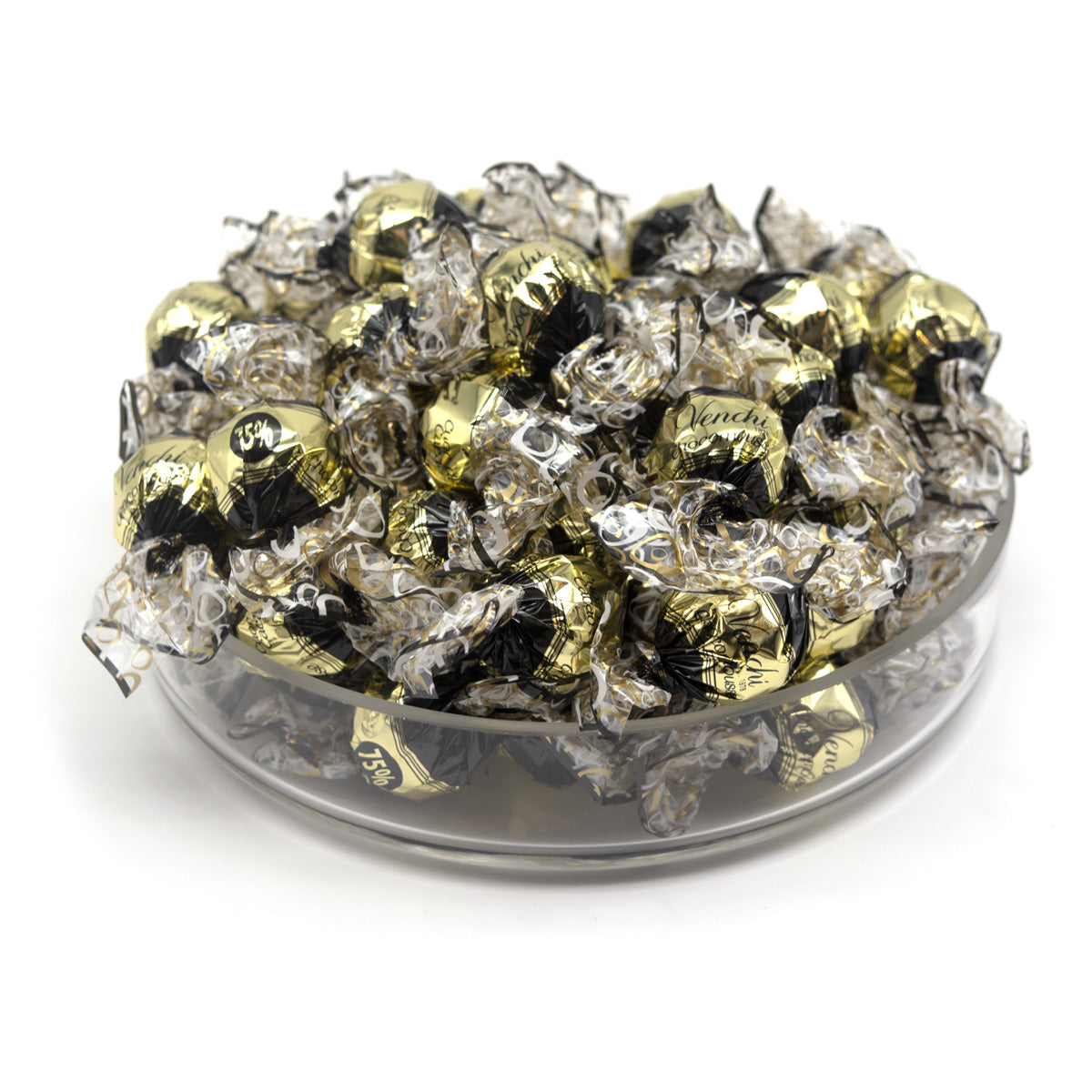 Venchi Chocomousse Cuor di Cacao 75% Dark Chocolate Pearls
