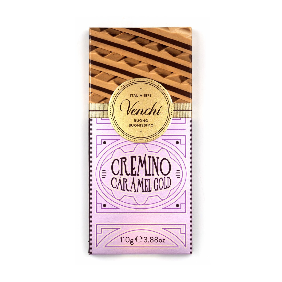 Venchi Cremino Caramel Gold Chocolate Bar - 110g