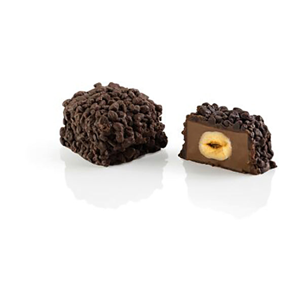 Venchi Cubotto Chocoviar Gianduja & Hazelnut in Dark Chocolate Cubes