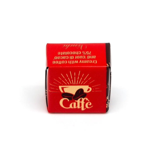 Venchi Espresso Caffe 75% Dark Chocolate with Coffee & Nibs Cubes