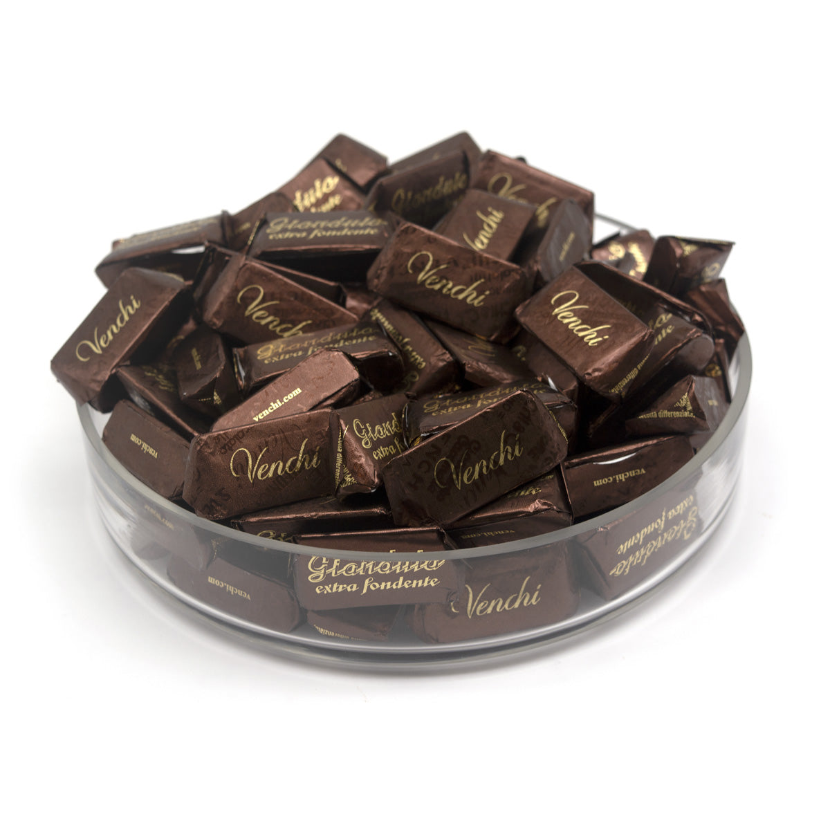 Venchi Gianduia Extra Fondente 75% Dark Chocolate & Hazelnut Giandujotti