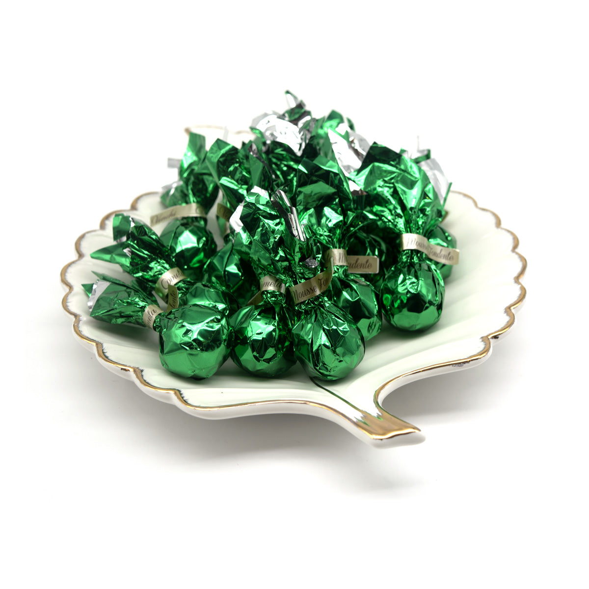 Venchi Mousse Fondente 75% Dark Chocolate Mousse Green Comets