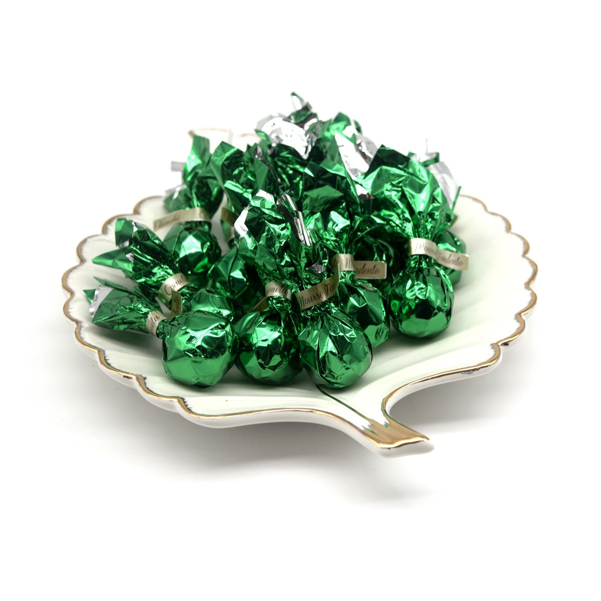 Venchi Mousse Fondente 75% Dark Chocolate Mousse Green Comets