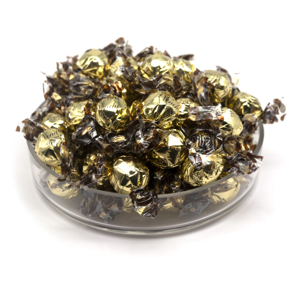 Venchi Whole Hazelnut in Almond Gianduja & Half 75% Dark Chocolate Pearls