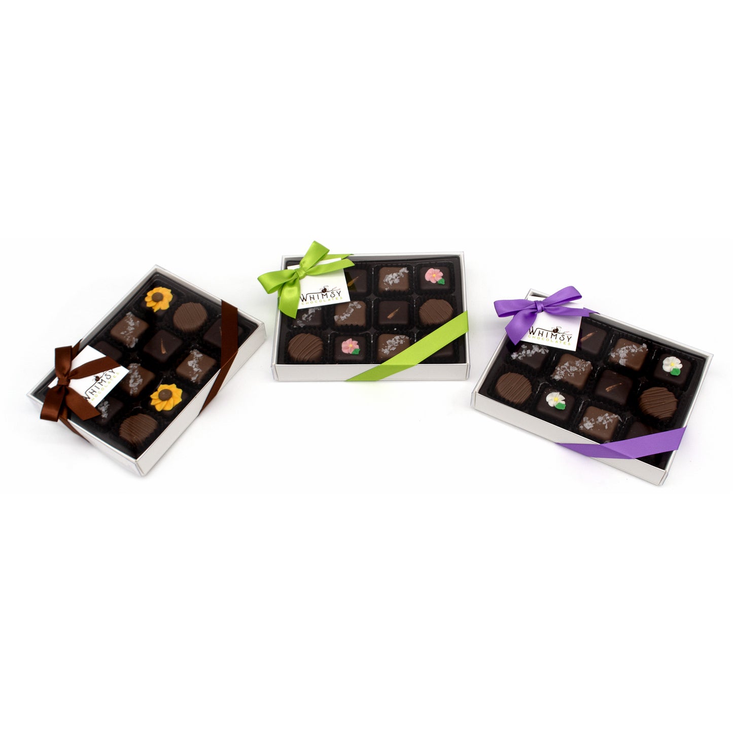 Whimsy Chocolates Assorted Chocolates - 12-piece
