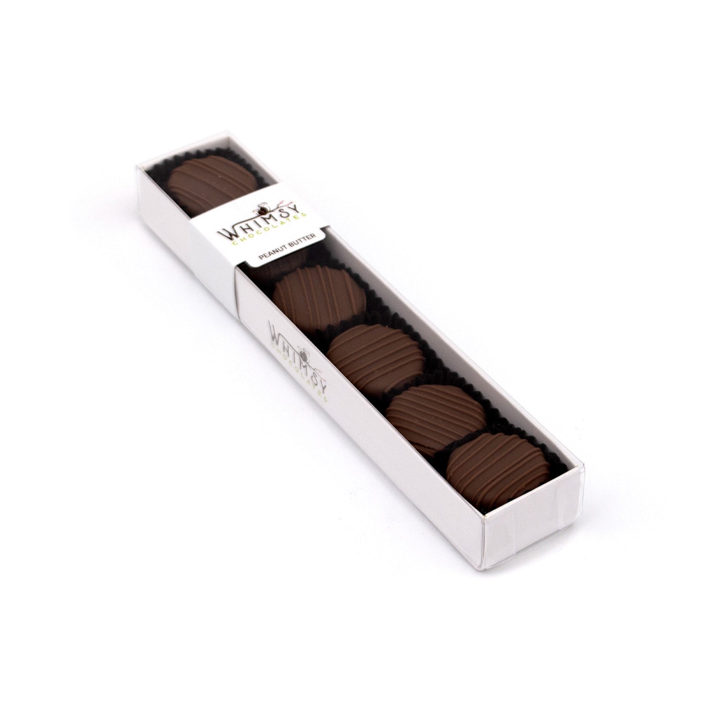 Whimsy Chocolates Peanut Butter Truffles - 6-piece