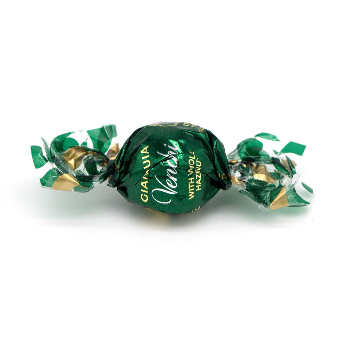 Whole Hazelnut in Gianduja Milk & White Chocolate Pearls
