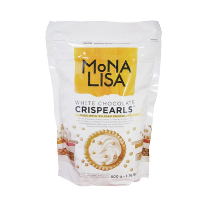 Mona Lisa White Chocolate Crispearls Bag - 800g