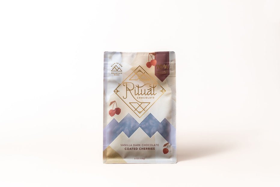 Ritual Chocolate Cherries in Vanilla Chocolate - 171g