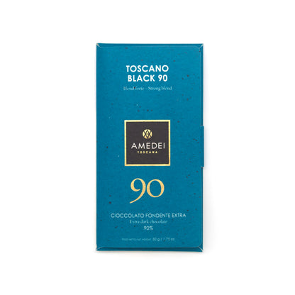 Amedei Toscano Black 90% Dark Chocolate Bar - 50g